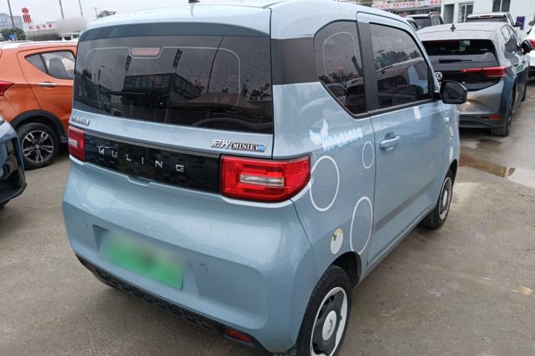 Used Wuling Hongguang MINIEV 2022 Zizai Version Lithium Iron Phosphate Rear Right 45 Deg