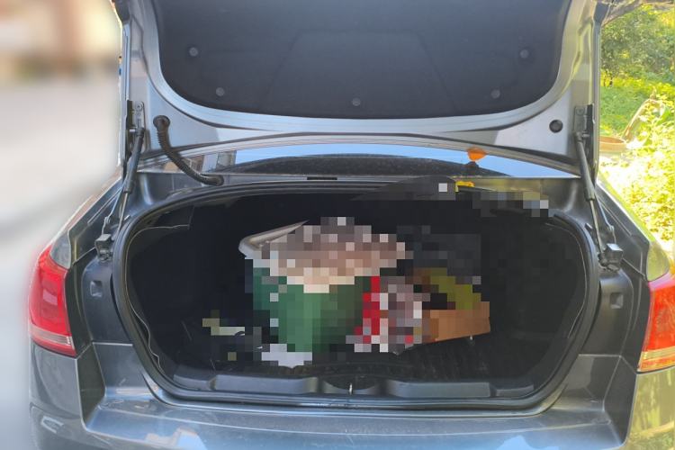 Used Citroen C-Quatre 2013 Sedan 1.6L Automatic Prestige Model Trunk