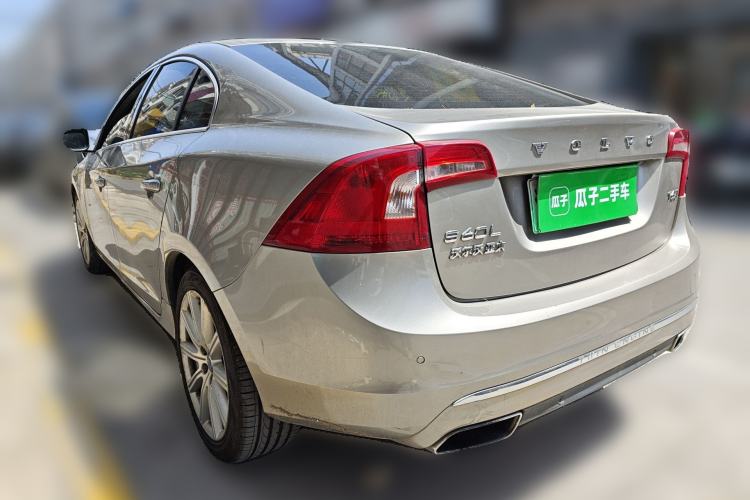 Used Volvo S60 New Energy 2015 S60L E-Drive Hybrid T6 Smart Drive Edition Rear Left 45 Deg
