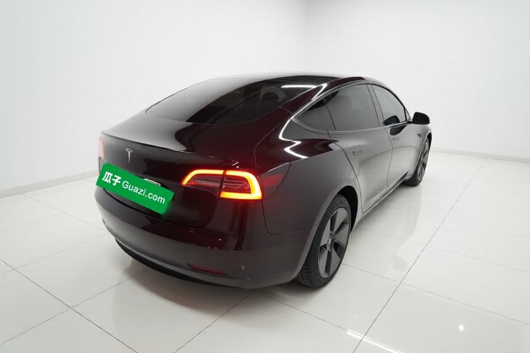 Used Tesla Model 3 2022 Rear-Wheel-Drive Version Rear Right 45 Deg
