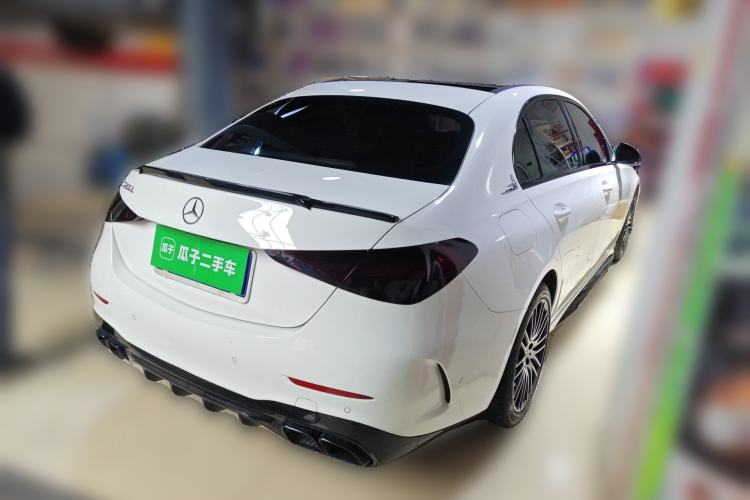 Used Mercedes-Benz C-Class 2022 C 260 L Sport Edition Rear Right 45 Deg