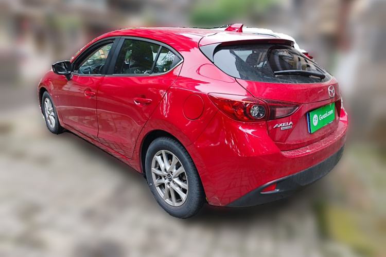Used Mazda 3 Axela 2014 Hatchback 1.5L Automatic Luxury Model Rear Left 45 Deg