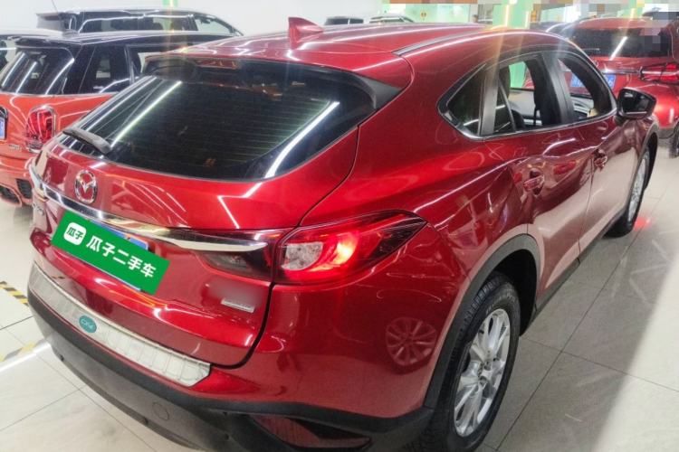 Used Mazda CX-4 2018 2.0L Automatic Two-Wheel Drive Blue Sky Luxury Edition Rear Right 45 Deg