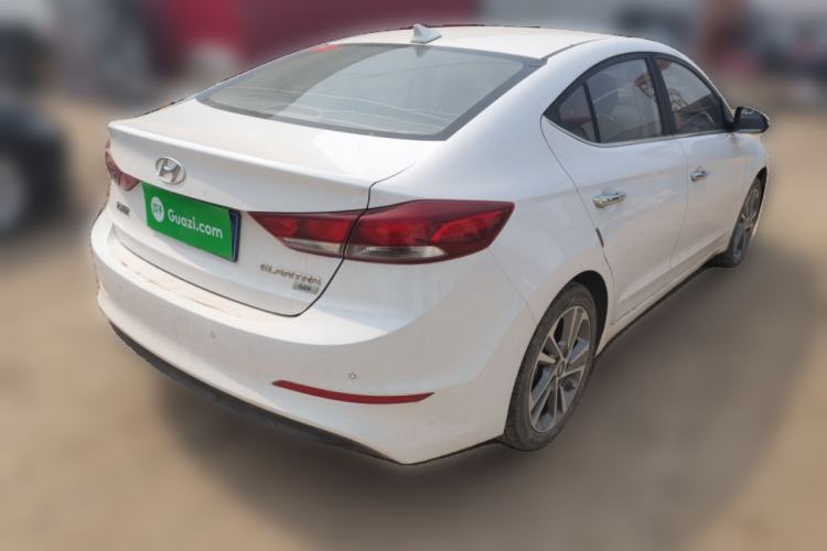 Used Hyundai Elantra (6th Generation / Lingdong) 2016 1.6L Automatic ZhiXuan – Elite Version Rear Right 45 Deg