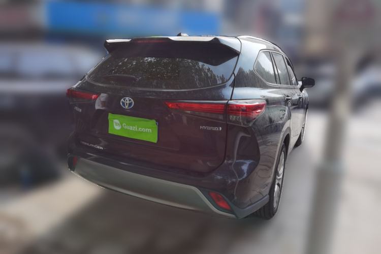 Used Toyota Highlander 2022 Dual-Engine 2.5L Four-Wheel Drive Luxury Edition 7 Seats Rear Right 45 Deg