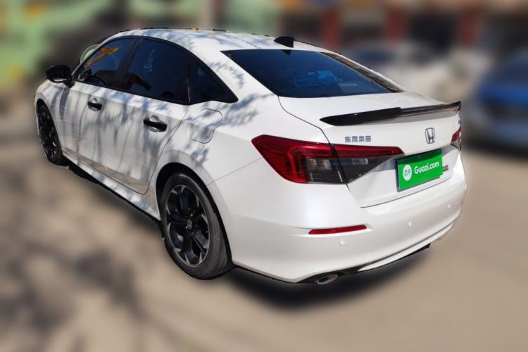 Used Honda Civic 2022 240TURBO CVT Dynamic Edition Rear Left 45 Deg