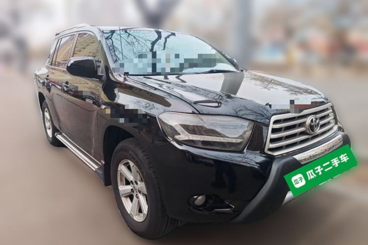 Used Toyota Highlander 2009 3.5L 4x4 7-Seater Elite Edition Front Right 45 Deg