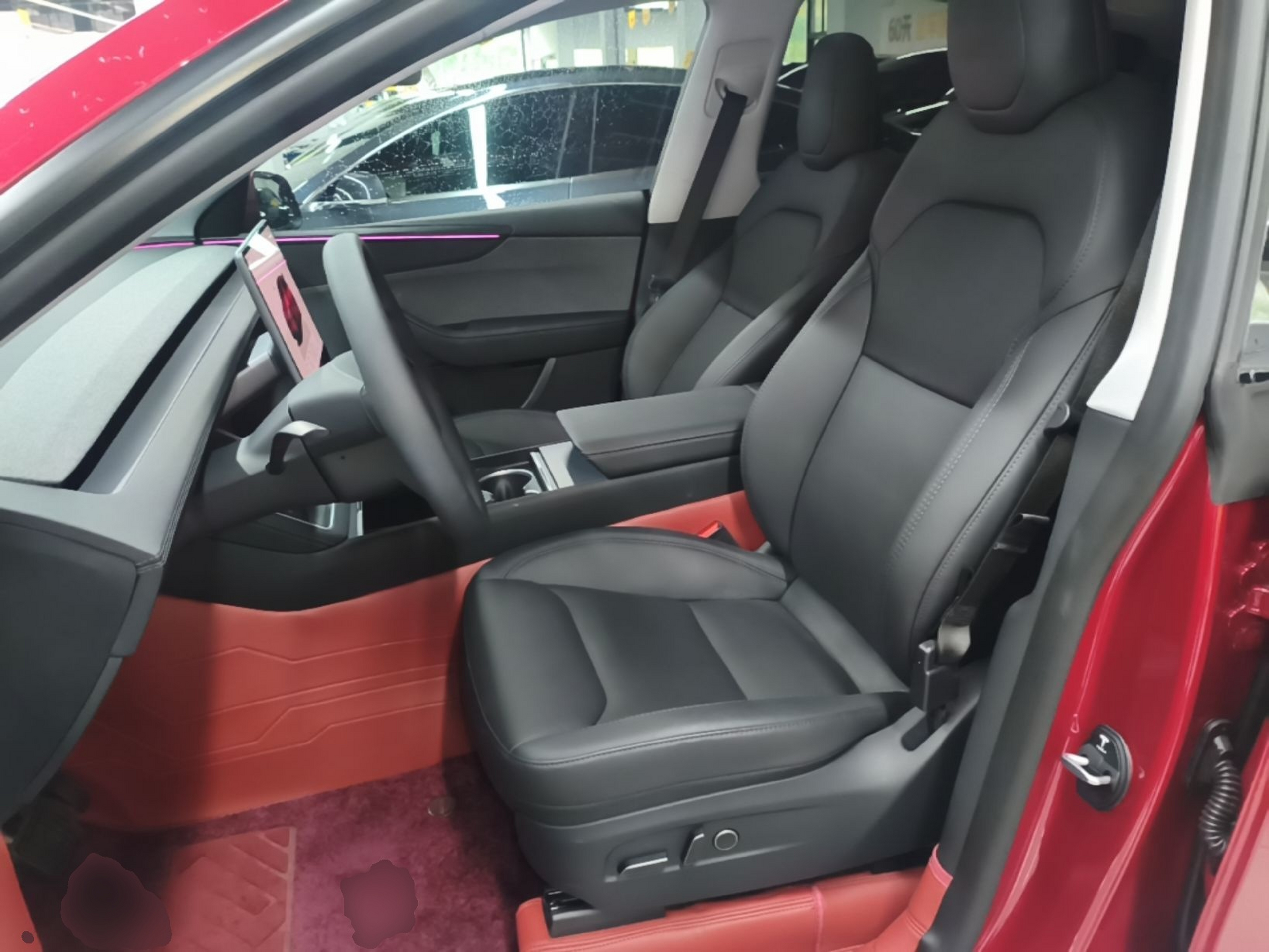 Avant de la voiture