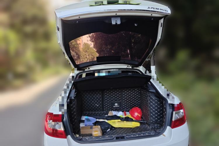 Used Skoda Octavia 2017 Classic Model 1.6L Automatic Comfort Edition Trunk