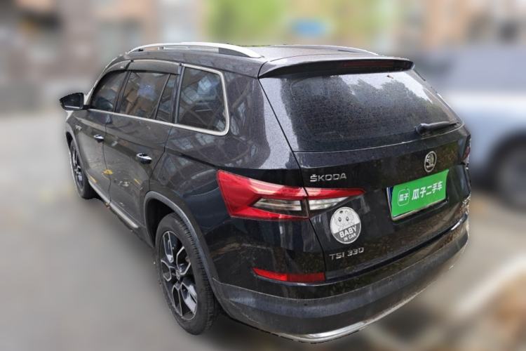 Used Skoda Kodiaq 2018 Restyled TSI330 7-Seater Two-Wheel Drive Luxury Enjoyment Edition Rear Left 45 Deg