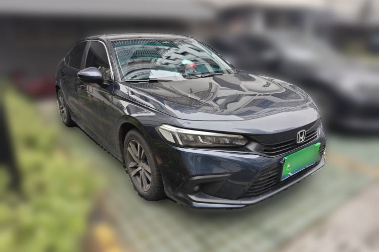 Used Honda Civic 2023 240TURBO CVT Dynamic Edition Front Right 45 Deg