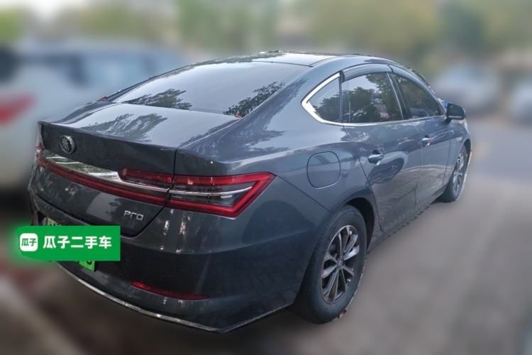 Used BYD Qin Pro New Energy 2019 DM Super Edition 1.5TI Automatic Smart Connect X-Trail Model China VI Standard Rear Right 45 Deg