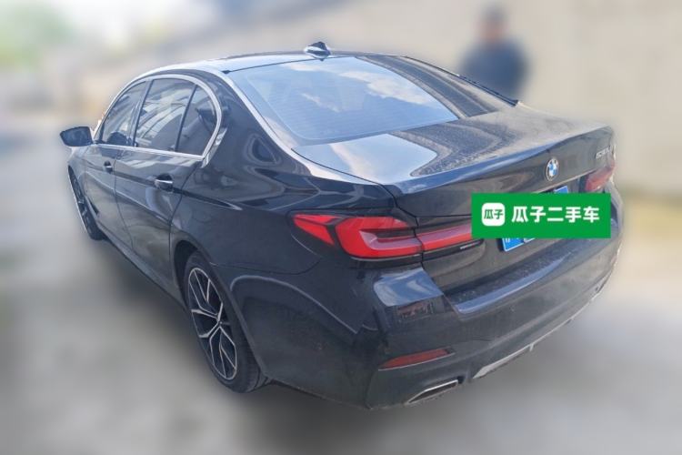 Used BMW 5 Series 2021 Restyled 530Li Luxury Edition M Sport Package Rear Left 45 Deg