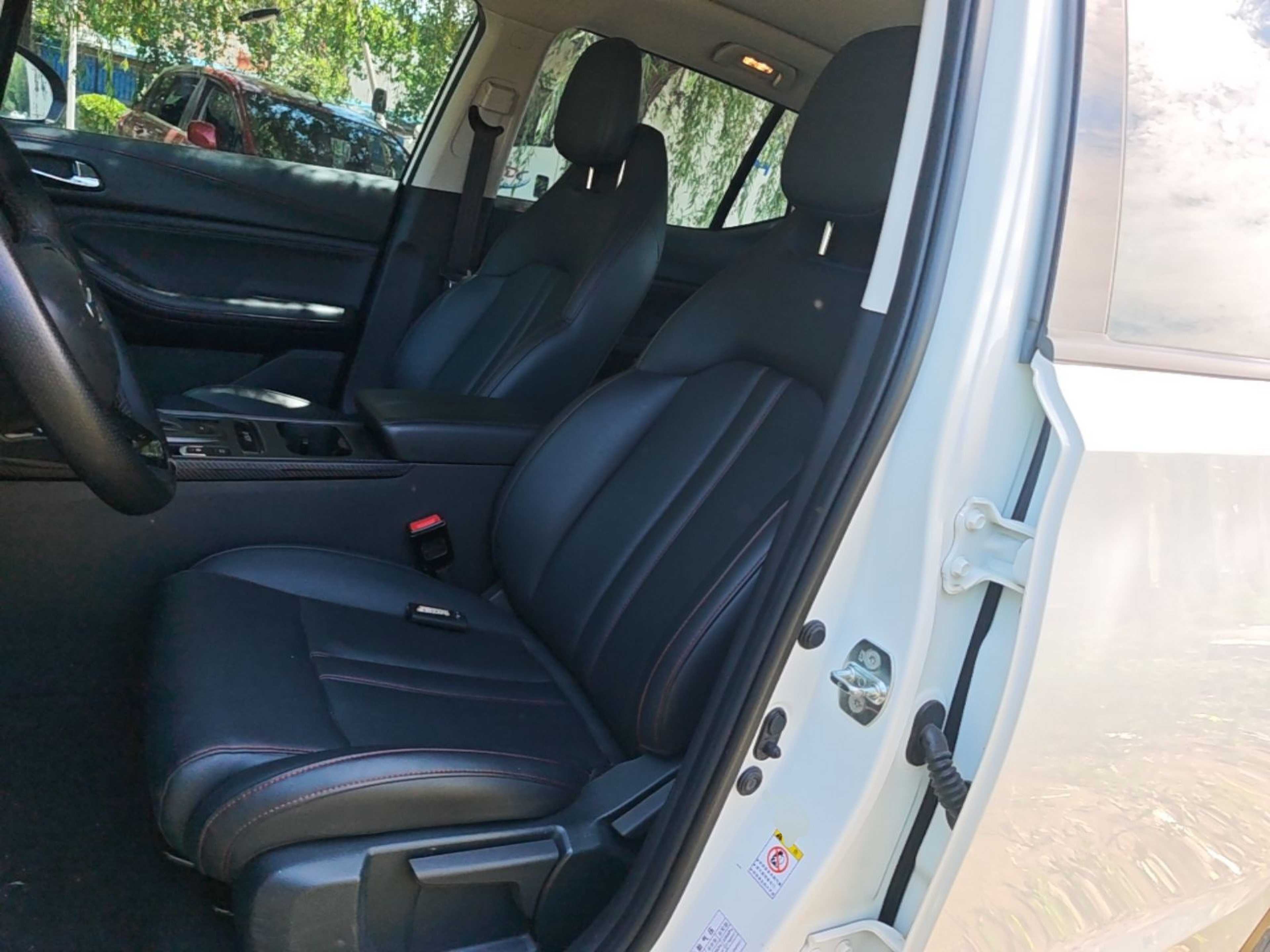 Avant de la voiture