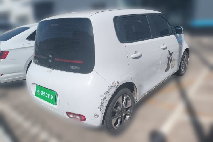 Used ORA White Cat 2020 305 km Luxury Version Rear Right 45 Deg