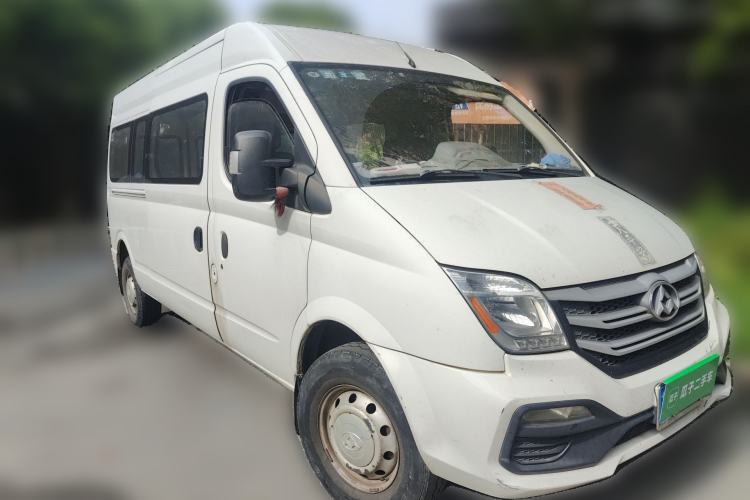 Used SAIC MAXUS Xintu V80 2018 2.5T 6-Speed Manual Aowentong Long-Wheelbase Mid-Roof 7/10-Seater Front Right 45 Deg