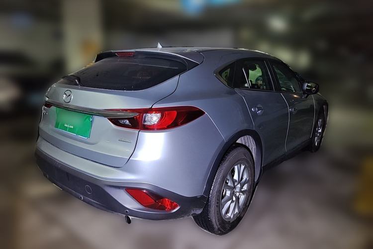 Used Mazda CX-4 2018 2.0L Automatic Two-Wheel Drive Blue Sky Luxury Edition Rear Right 45 Deg