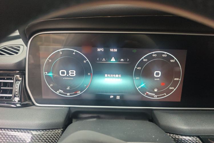 Used Hongqi HS5 2019 2.0T Smart Connect Flagship All-Wheel-Drive Version Instrument Cluster