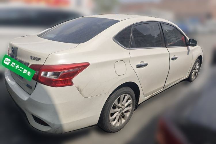 Used Nissan Sylphy 2019 1.6XV CVT Smart Connect Luxury Edition China V Standard Rear Right 45 Deg