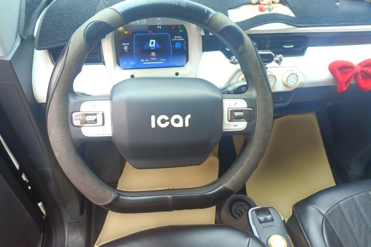 Used Chery QQ Ice Cream 2022 120km Conical Shape Lithium Iron Phosphate Steering Wheel