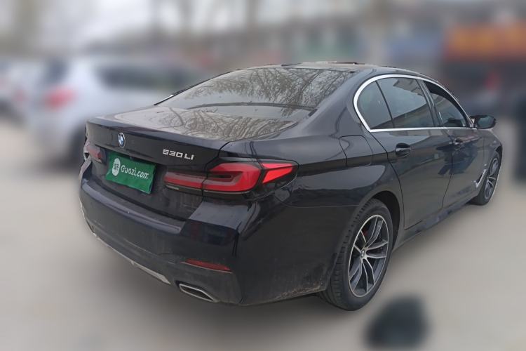 Used BMW 5 Series 2022 Restyled 525Li M Sport Package Rear Right 45 Deg