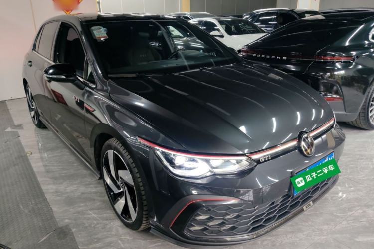 Used Volkswagen Golf GTI 2023 380TSI DSG GTI Front Right 45 Deg