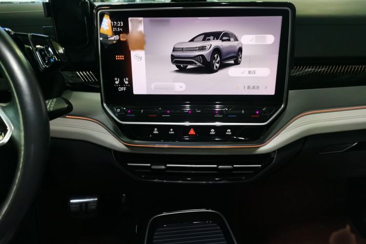 Used Volkswagen ID.6 CROZZ 2021 Long-Range PURE+ Edition Audio And AC Panel