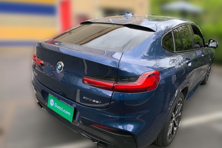 Used BMW X4 2021 xDrive 25i M Sport Night Edition package Rear Right 45 Deg