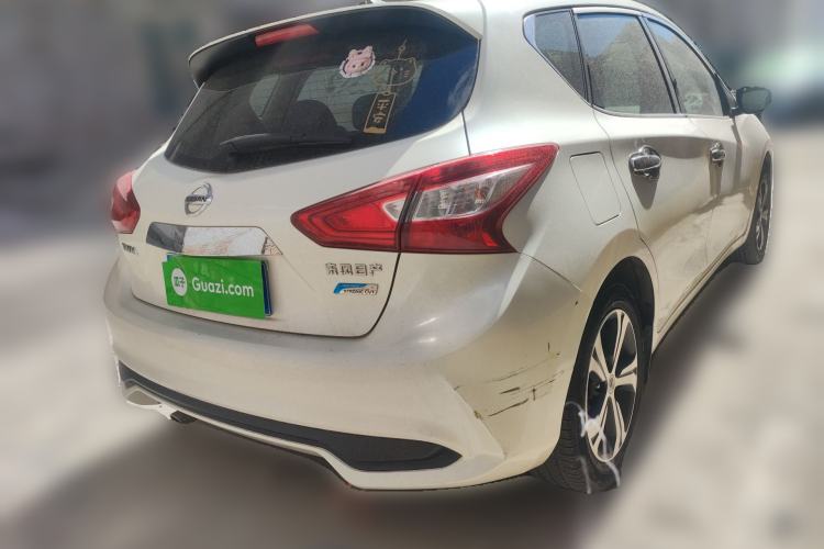 Used Nissan Tiida 2019 1.6L CVT Smart Drive Version China VI Standard Rear Right 45 Deg