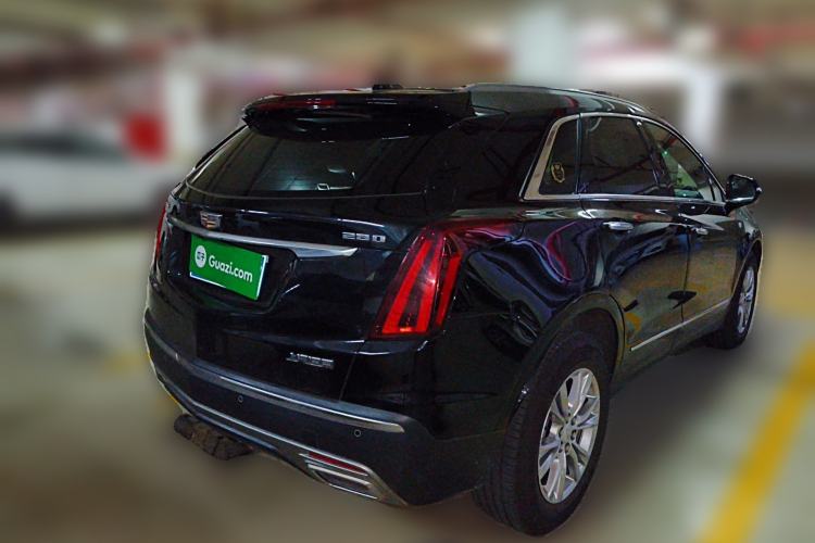 Used Cadillac XT5 2021 2.0T Two-Wheel Drive Luxury Version Rear Right 45 Deg