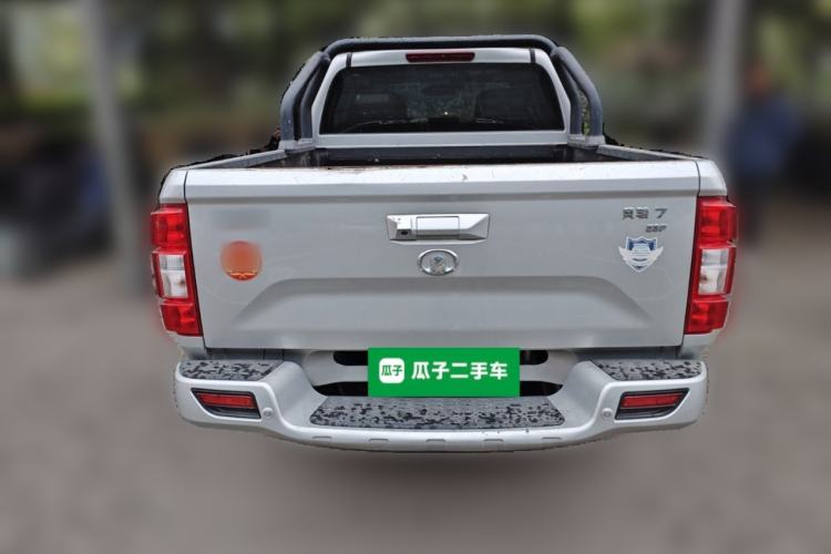 Used Great Wall Wingle 7 2021 2.0T Gasoline Two-Wheel Drive Elite Version with Large Double Cabin GW4C20B Rear