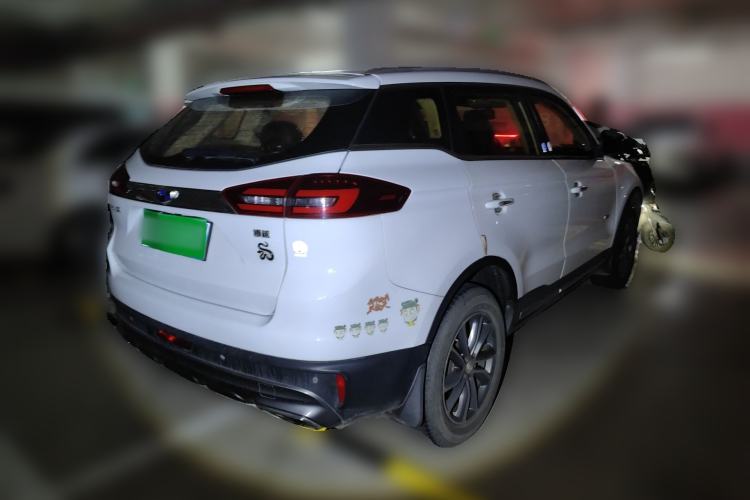 Used Geely Auto Emgrand X7 Sport 2018 1.8TD Automatic Two-Wheel Drive Zhiya Model Rear Right 45 Deg