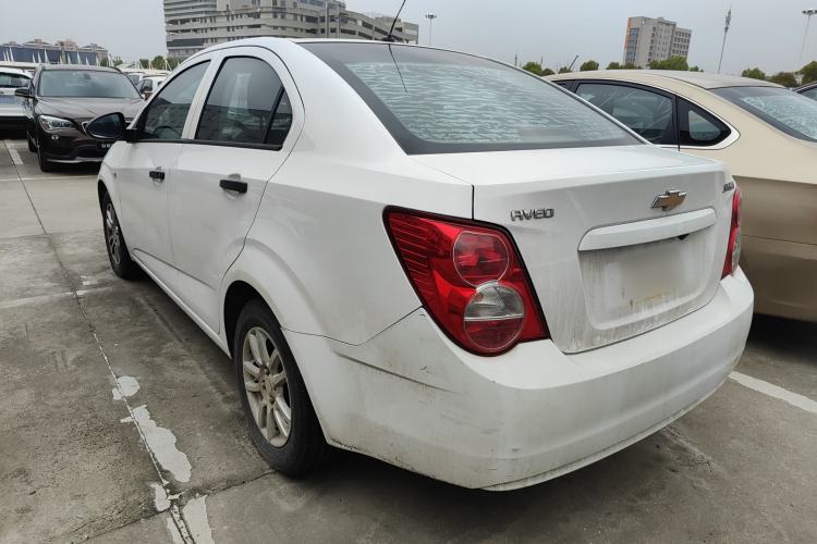 Used Chevrolet Aveo Sonic 2011 Sedan 1.4L MT SL Rear Left 45 Deg