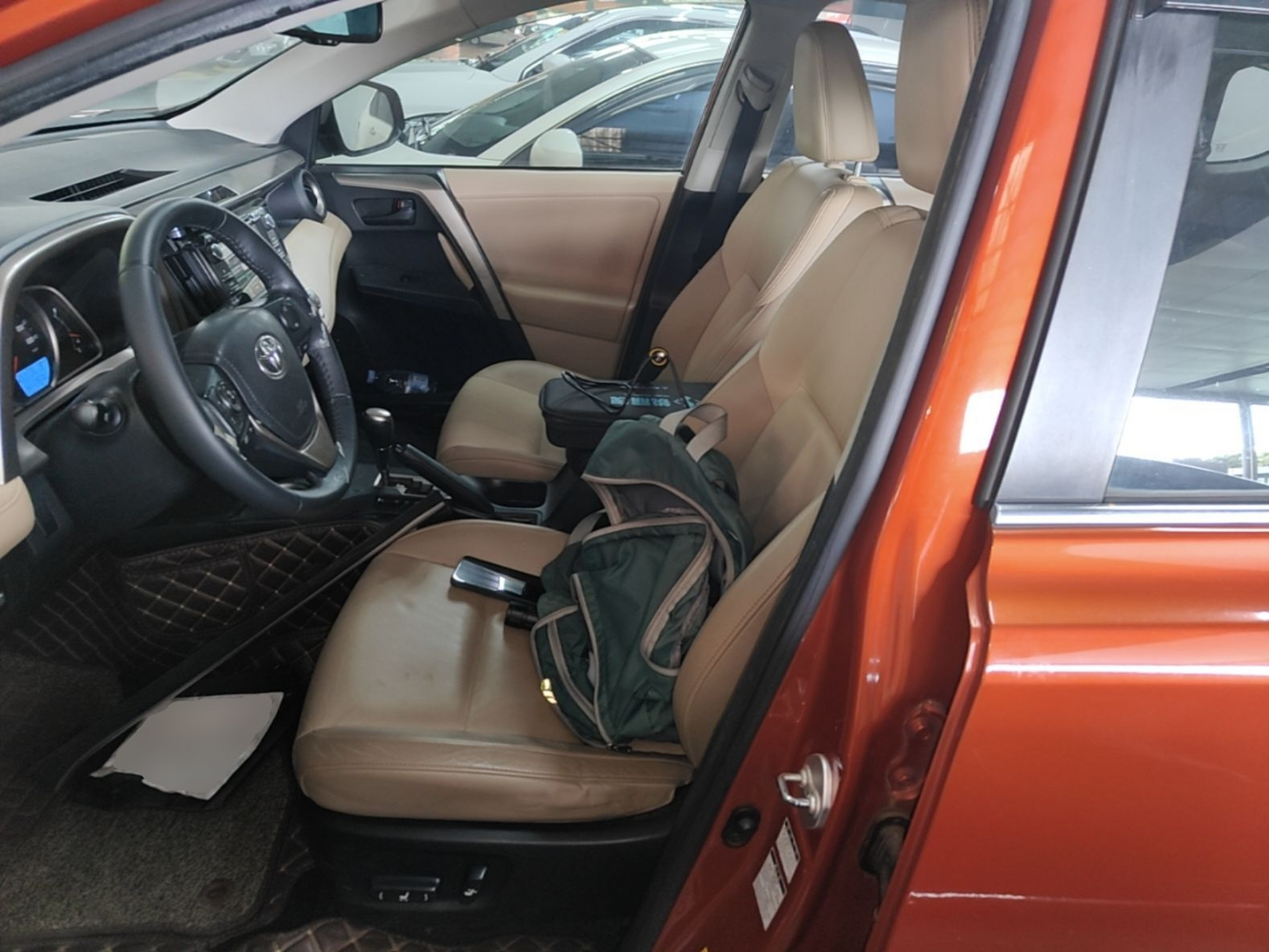 Avant de la voiture
