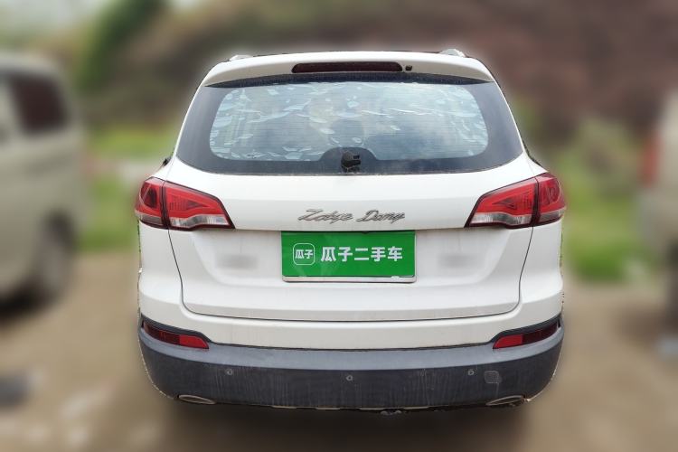Used Zotye Domy X5 2017 Upgraded Model 1.5T Manual Luxury Version Rear