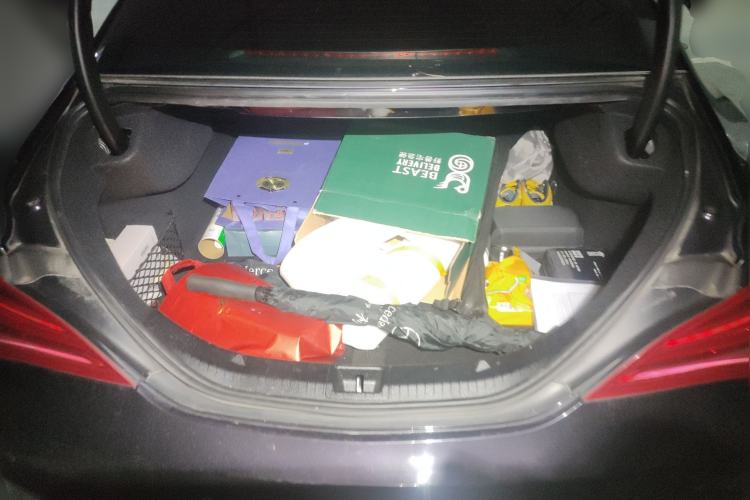 Used Mercedes-Benz CLA 2015 CLA 220 4MATIC Trunk