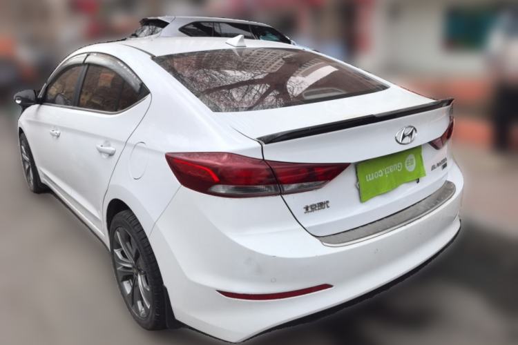 Used Hyundai Elantra (6th Generation / Lingdong) 2016 1.6L Automatic ZhiXuan – Elite Version Rear Left 45 Deg
