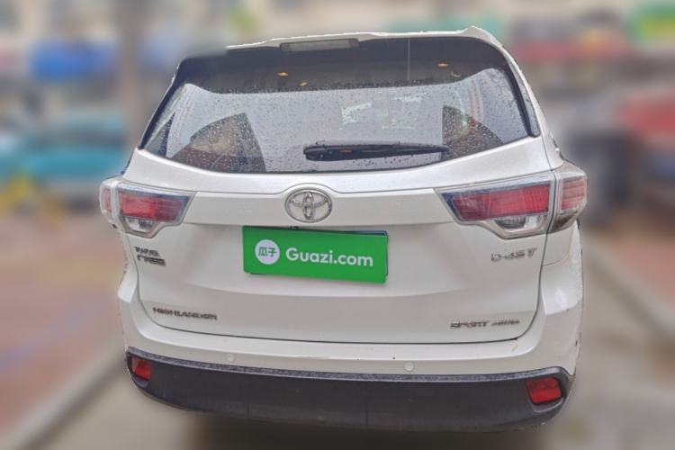 Used Toyota Highlander 2015 2.0T Four-Wheel Drive Luxury Edition 7-Seater Rear