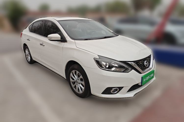 Used Nissan Sylphy 2019 1.6XV CVT Smart Connect Luxury Edition China V Standard Front Right 45 Deg