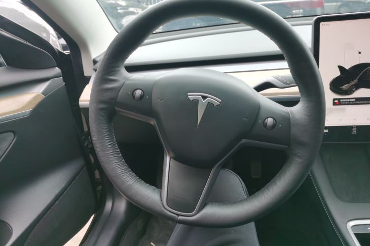 Used Tesla Model 3 2021 Standard Range Rear-Wheel Drive Upgraded Version 3D6 Steering Wheel