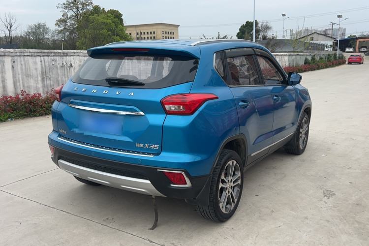 Used BAIC Senova X35 2016 1.5L Automatic Prestige Edition Rear Right 45 Deg