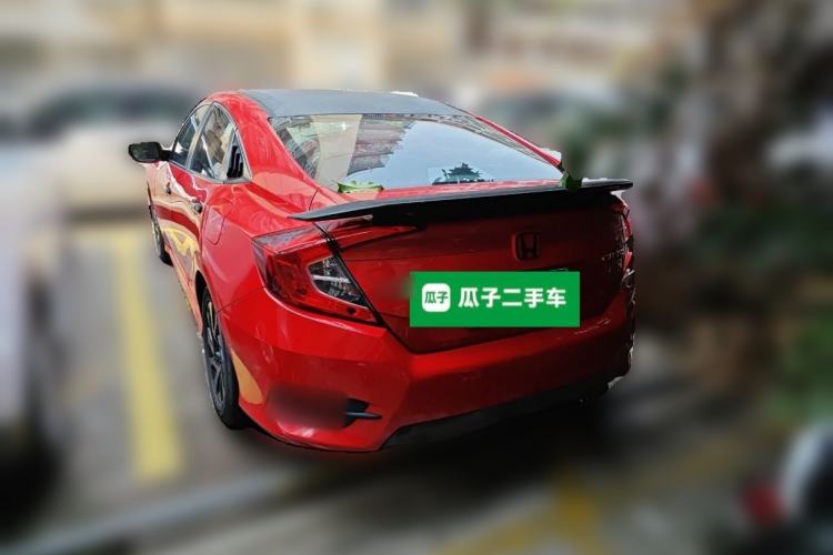 Used Honda Civic 2016 220TURBO CVT Luxury Edition Rear Left 45 Deg