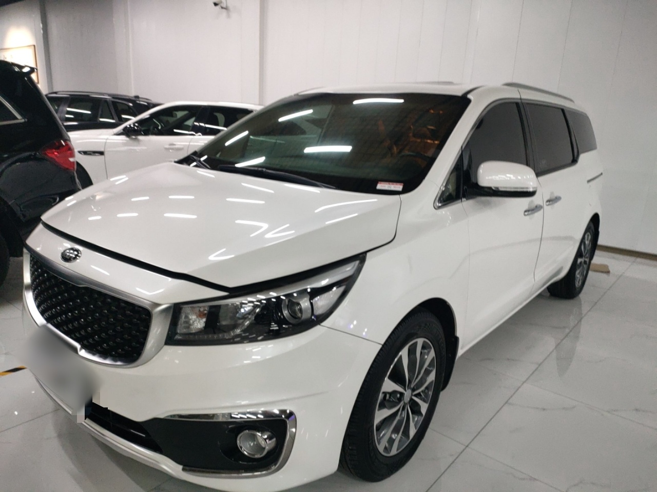 تحت مقدمة السيارة