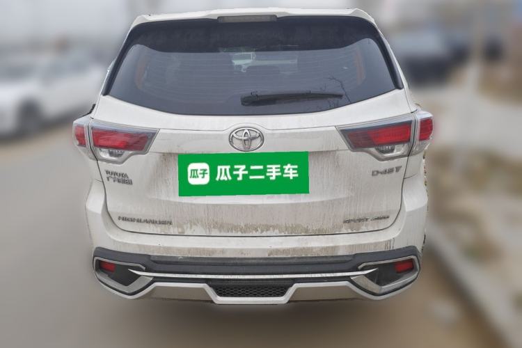 Used Toyota Highlander 2015 2.0T Four-Wheel Drive Luxury Edition 7-Seater Rear