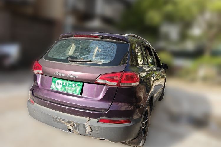 Used Zotye Domy X5 2017 Upgraded Model 1.5T CVT Governor Edition Rear Right 45 Deg