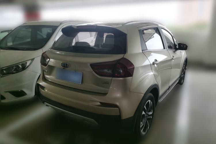 Used Geely Auto Vision X3 2019 Upgraded Model 1.5L CVT Prestige Version Rear Right 45 Deg