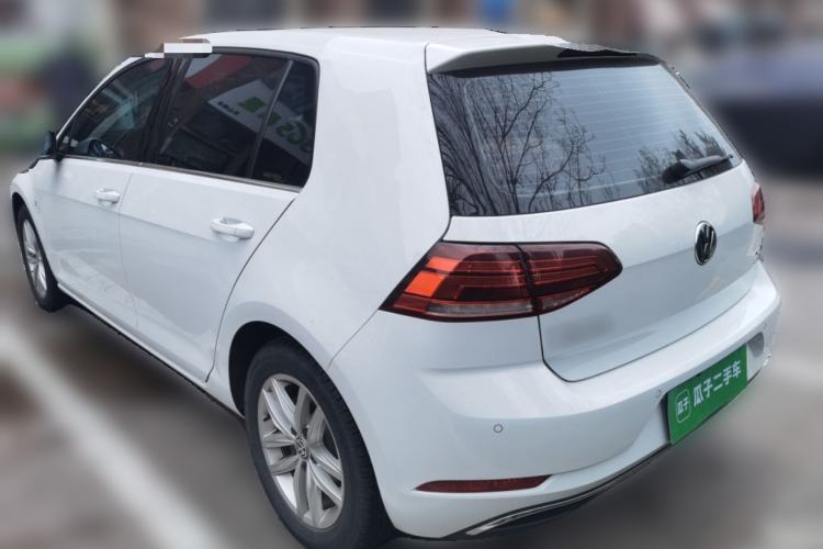 Used Volkswagen Golf 2019 280TSI DSG Comfort Version China VI Standard Rear Left 45 Deg