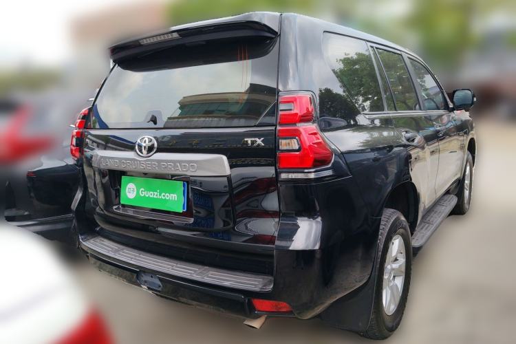 Used Toyota Prado 2022 2.7L Gasoline TX Trim Aluminum Wheels Low-Roof Configuration Base Version – Middle East Rear Right 45 Deg