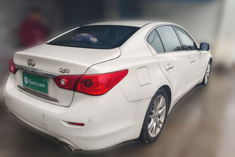 Used Infiniti Q50L 2016 2.0T Ambition Edition Rear Right 45 Deg