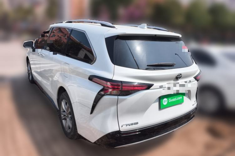 Used Toyota SIENNA 2024 2.5L Hybrid Four-Wheel Drive Prestige Edition Rear Left 45 Deg